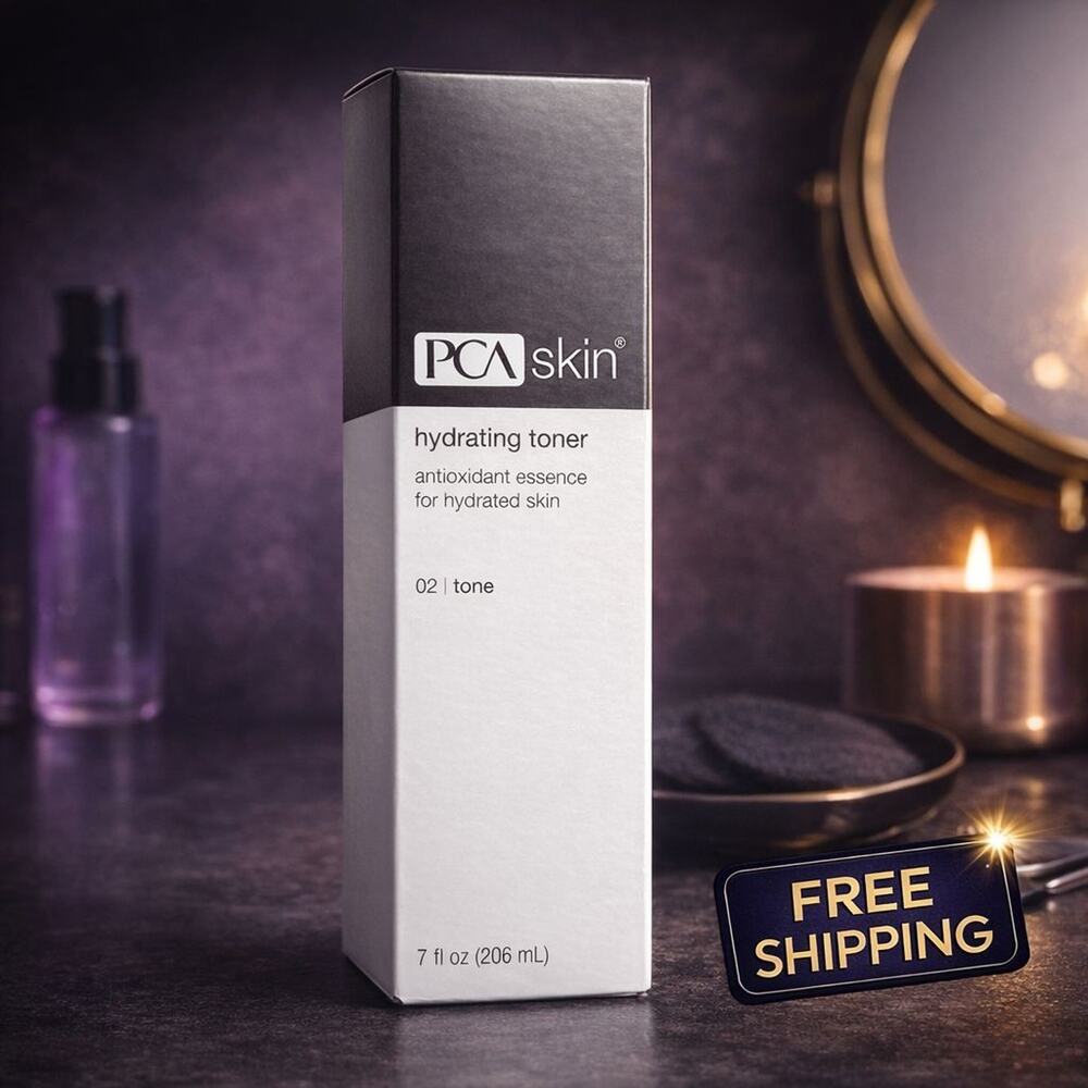 PCA Skin Hydrating Toner 7oz Antioxidant Essence Hydrated Skin